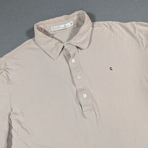 Criquet Polo Shirt Mens XL Slim Fit Pima Cotton Blend Short Sleeve